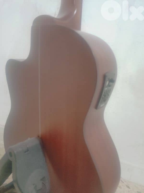 Electric Classic Guitar with Cutaway 3