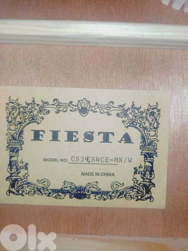 Electric Classic Guitar with Cutaway 4