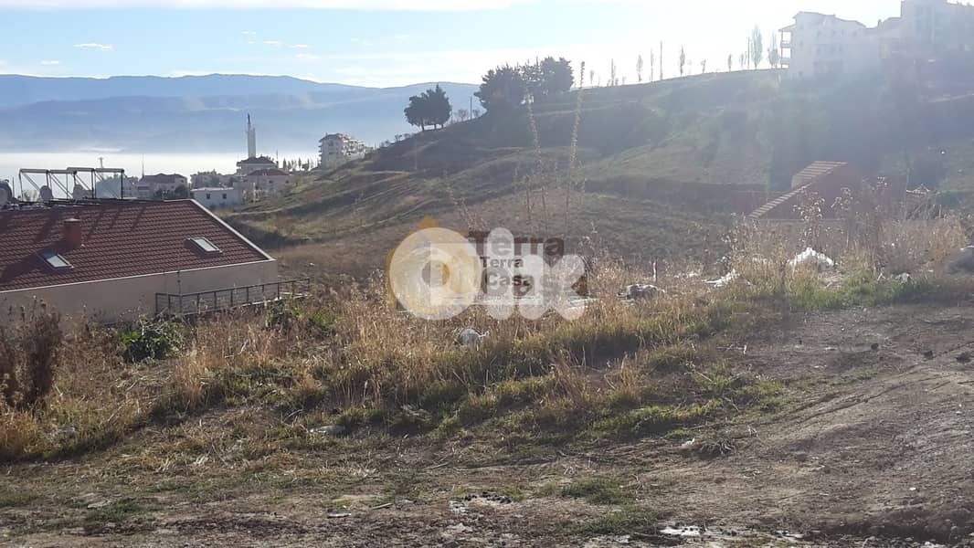 Rassieh land 410 sqm with open view and high coefficient #115 2