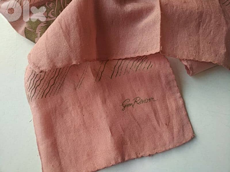 Vintage Gim Renoir dark rose scarf - Not Negotiable 4