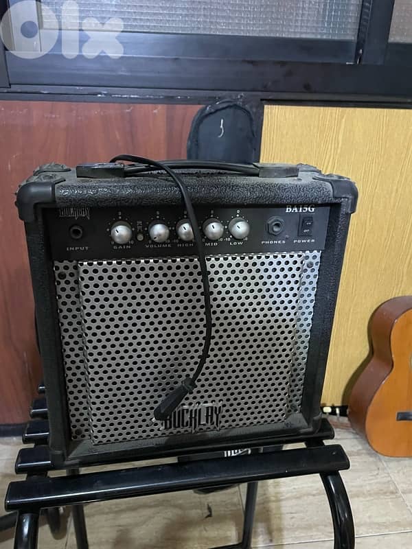 Electric Guitar, Amp, Padel system 7