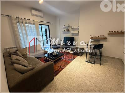 Gemayzehl2 Bedrooms Furnished ApartmentlBalcony