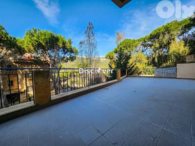 Terrace & Garden Apartment for Sale in Baabdat