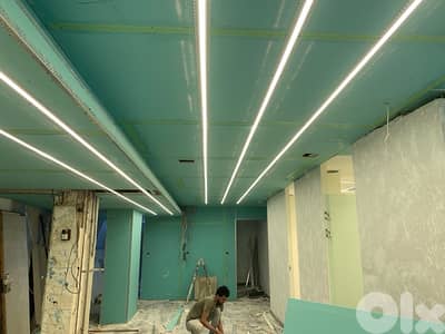 ديكورات جبسم بورد واسقف مستعارة باارخص الاسعار