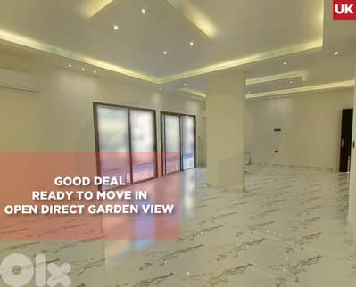 spacious apartment for sale in Sanayeh,Direct Garden View REF#UK130981