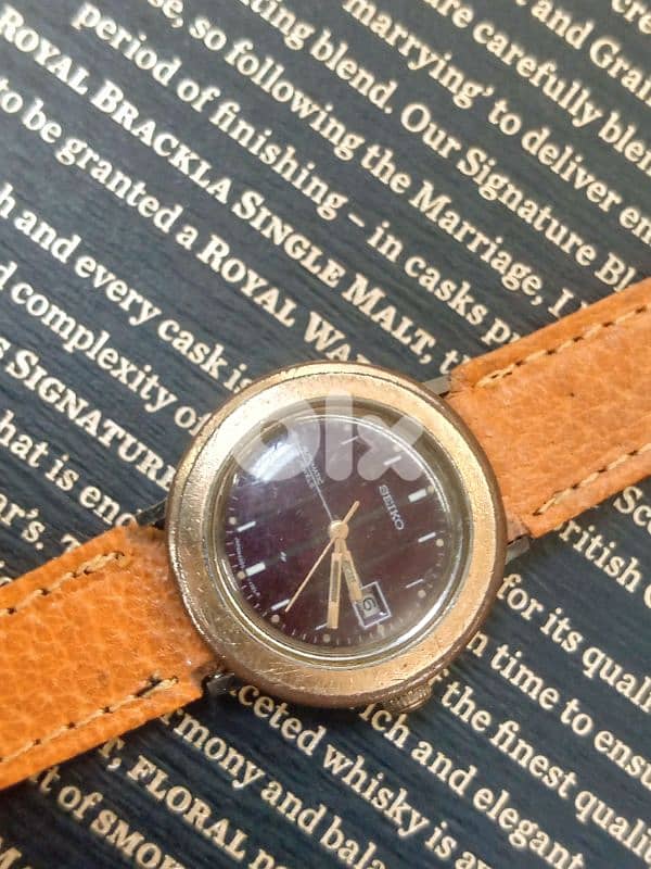 extremely rare Seiko automatic purple Dail works perfectly 1