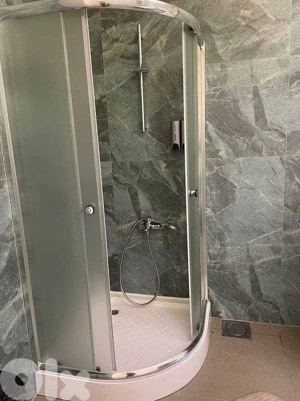 Full shower and panel 1