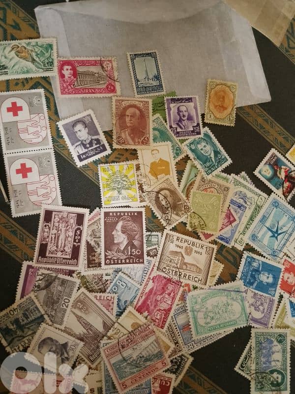 old world wide stamps 5