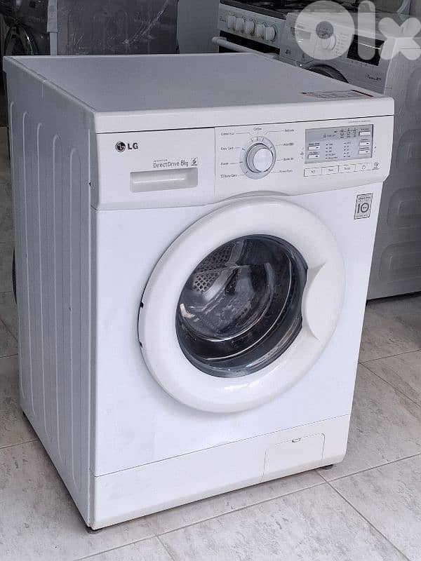 غسالة LG 8 كيلو، موتور Direct Drive Inverter 1