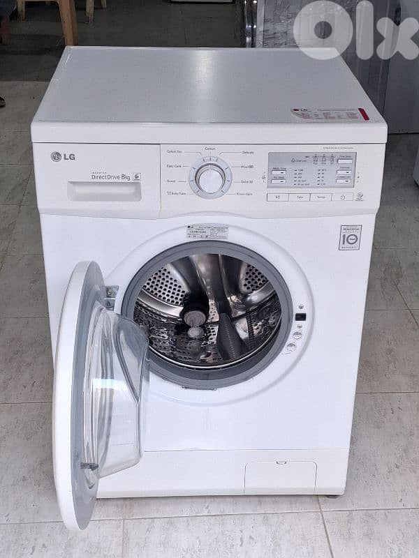 غسالة LG 8 كيلو، موتور Direct Drive Inverter 2