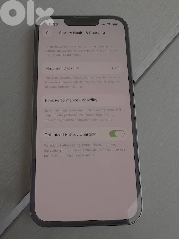 iPhone 13 Pro (128GB) – VeryGood Condition, Original Box, 82% Battery 5