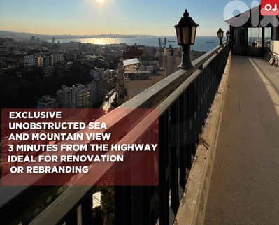 Breathtaking unobstructed sea view IN DBAYEH ! REF#OJ130821 !