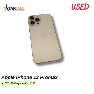 Used Apple iPhone 13 Promax