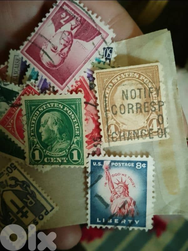 old world wide stamps 1