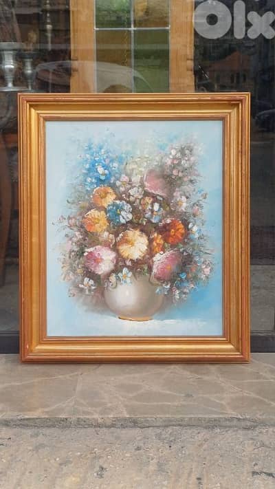 لوحة رسم زيتي اوروبية