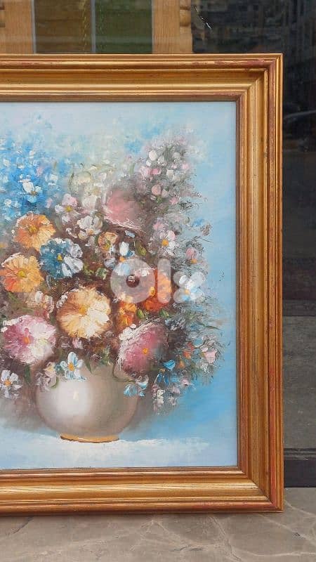 لوحة رسم زيتي اوروبية 4