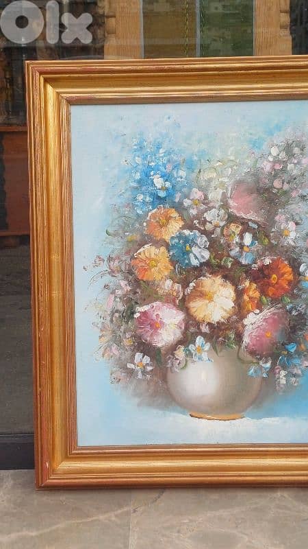 لوحة رسم زيتي اوروبية 5