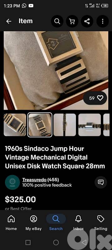 vintage Sindaco Digital Swiss jump hour watch from the 1970s. need fix 3