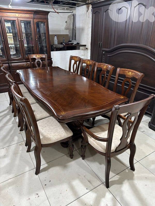 غرفة سفره خشب مسيف وزان 5