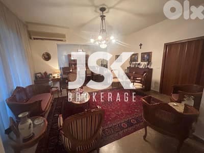 L20007 - Furnished 3-Bedrooms Apartment For Sale In Achrafieh, Sioufi