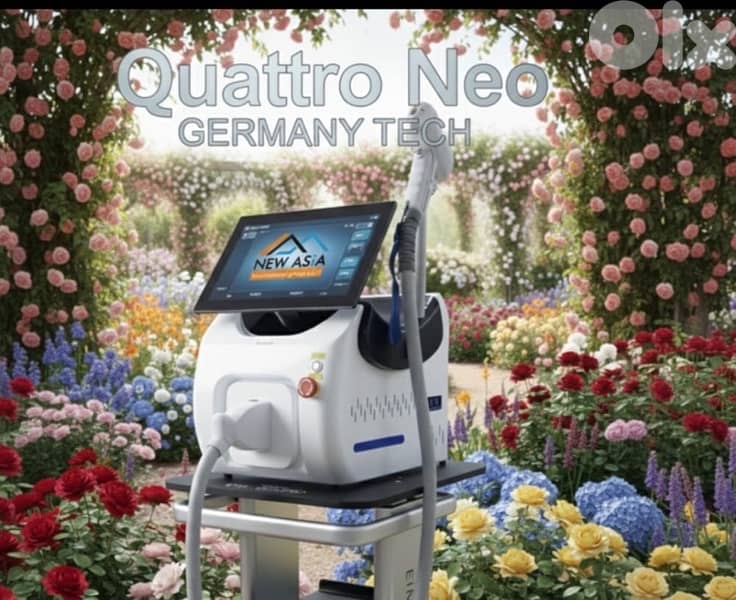 Quattro hair removal machine 2026 for rent للاجار 1