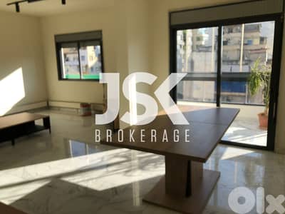 L20008 - Bright & Renovated 3-Bedroom Apartment For Rent in Achrafieh