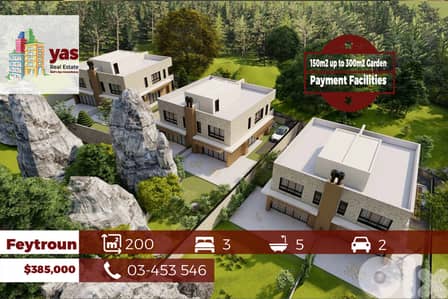 Feytroun 200m2 villa | 150m2 Garden | Payment Facilities | WA