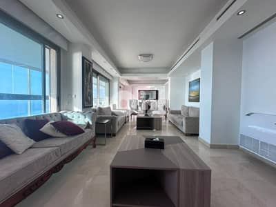 Sea View Apartment for Rent in Rawche –Front Lineشقة للإيجار في الروشة