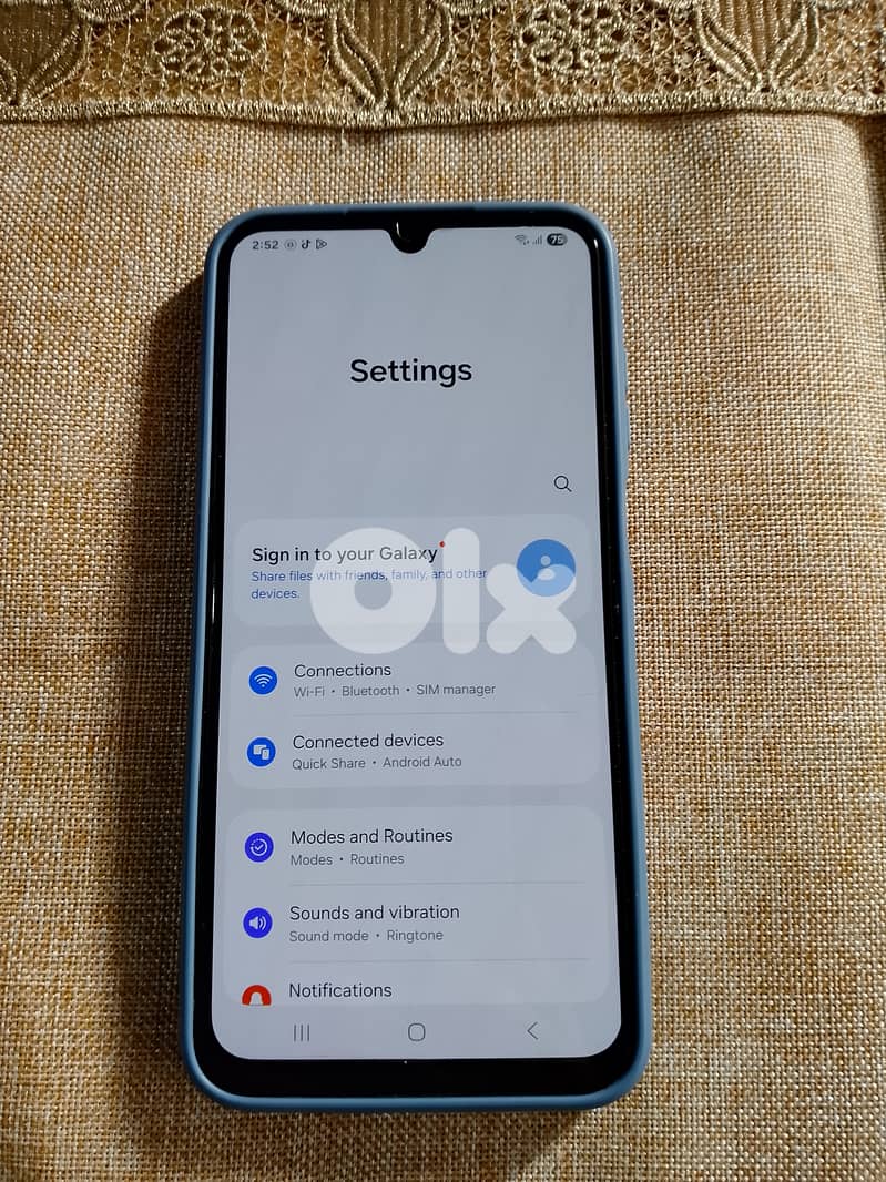 تلفون ماركة Samsung A15 معو تنين 2 كفرات مستعمل نضيف السعر 100$ 5