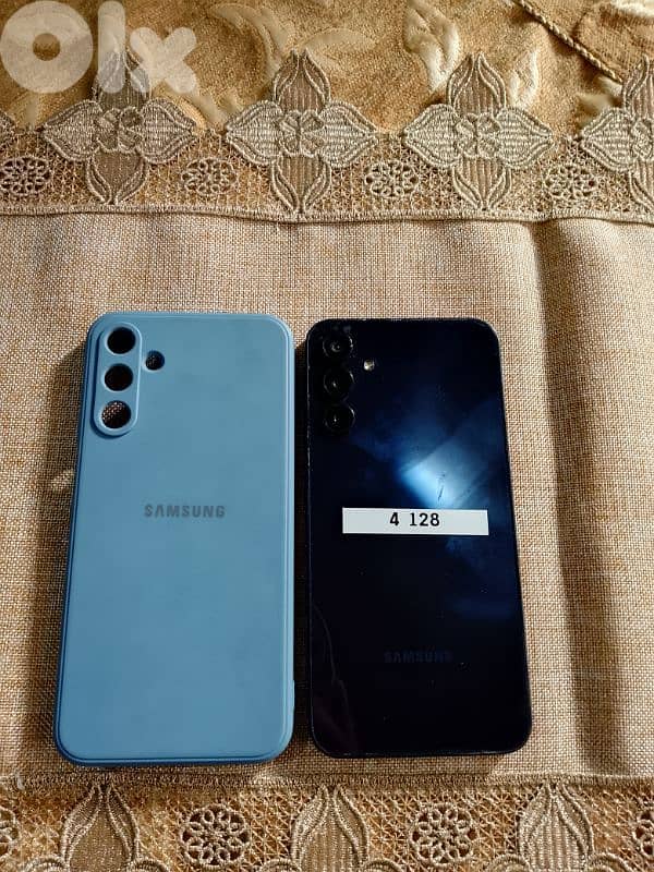 تلفون ماركة Samsung A15 معو تنين 2 كفرات مستعمل نضيف السعر 100$ 14