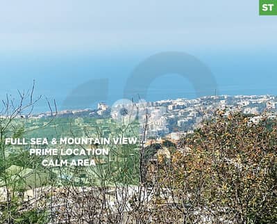 FULL SEA & MOUNTAIN VIEW, PRIME LOCATION, Ghazir REF#ST131035