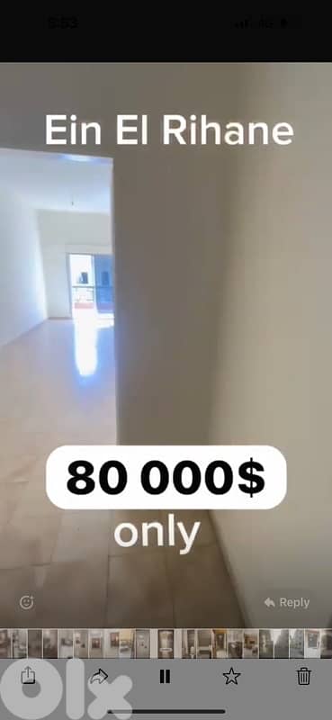 apartment for sale Ain El Rihaneh