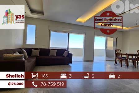 Sheileh 185m2 | Killer View | Partly Furnished |Dead End Street | TO |