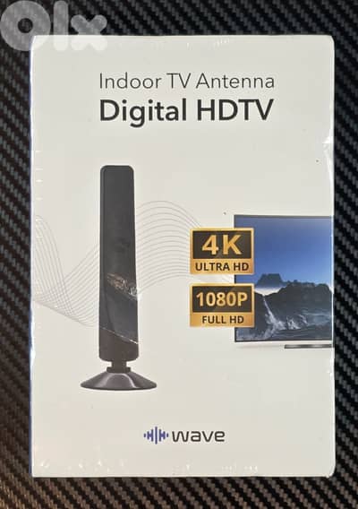 Digital HDTV Indoor Antenna – 4K Ultra HD / 1080p Full HD