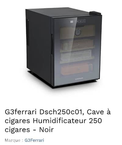 cigars humidor G3Ferrari 250cigars