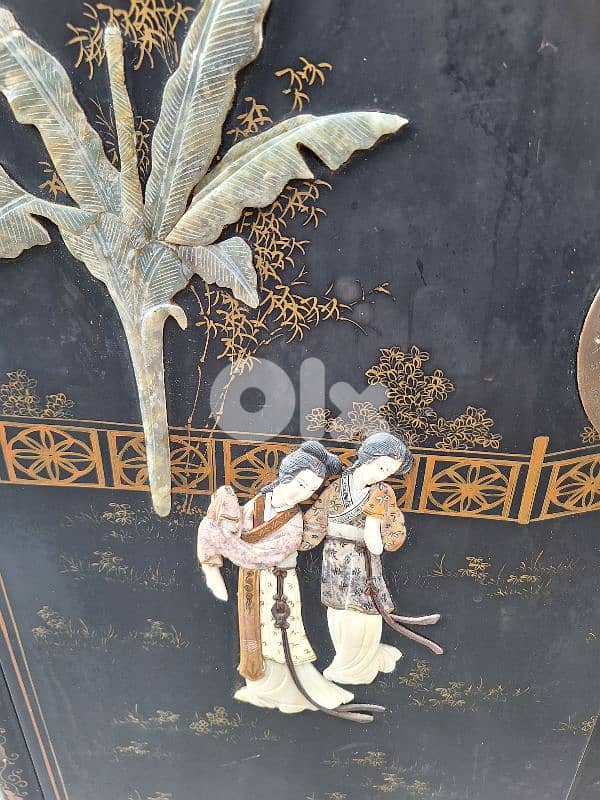 برفان صيني انتيك مرصع بالاحجار الكريمة انتيك من الروائع 3