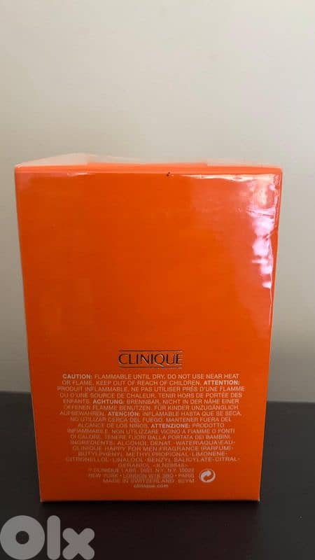 clinique happy eau de toilette sealed 2