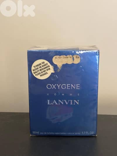 Lanvin Oxygene Homme eau de toilette 50ml