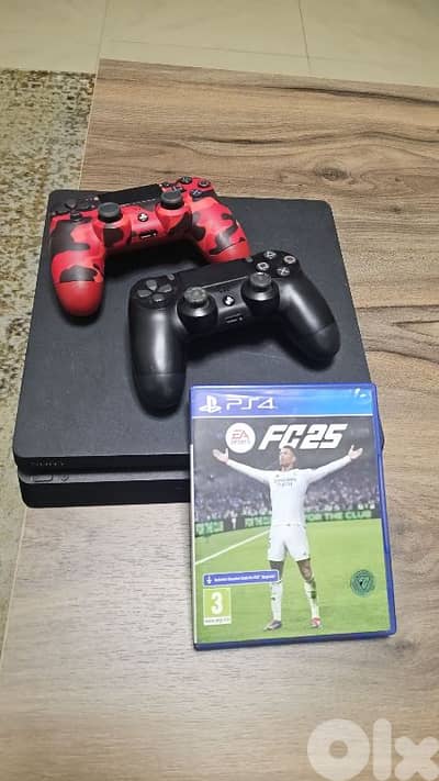 1Terra Used Ps4 with 2 controller and Fc25