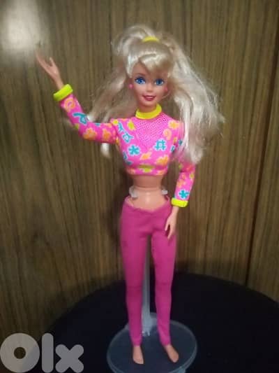 FLYING HERO Barbie Mattel 95 articulated great doll, other wears=35.50