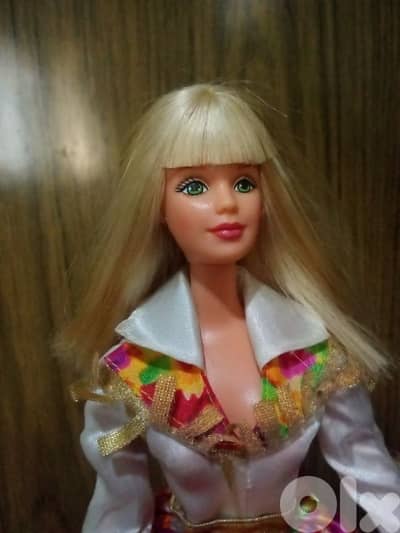 Very VELVET Barbie Mattel 1998 great doll, beautiful similar dress=36$