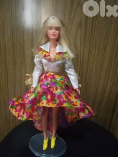 Very VELVET Barbie Mattel 1998 great doll, beautiful similar dress=36$