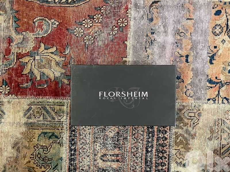 Florsheim dark brown leather penny loafers shoes 1