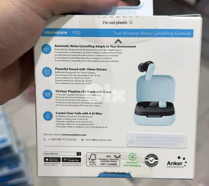 Anker Soundcore P30i blue 1