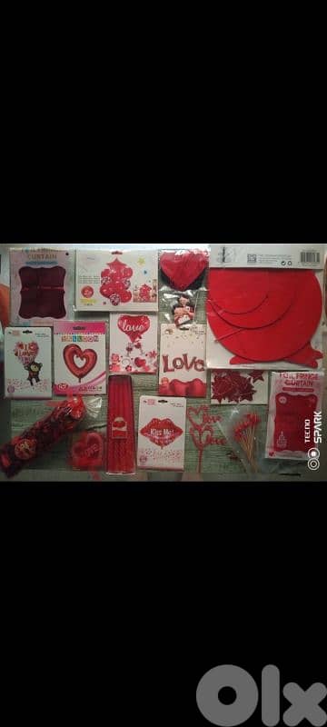 valentine's balloons and decoration 7