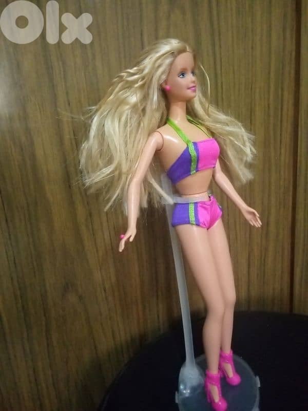 SIT IN STYLE Barbie Mattel 1999 as new doll in swimwear+shoes=35$ 4