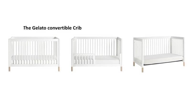 Babyletto, Gelato 4 in 1 bed white 2