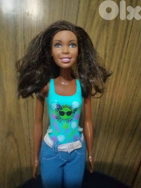 NIKKI WATER PLAY Mattel stylish as new doll plastic body+pants+shoes 3