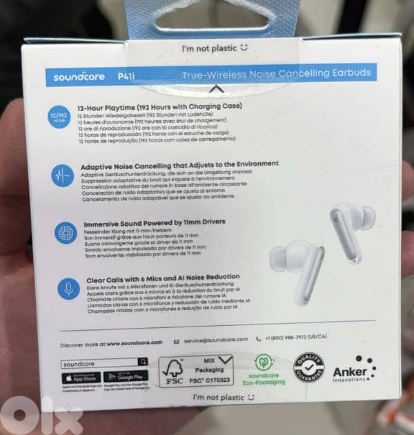 Anker Liberty P41i 3in1 charging case white 1