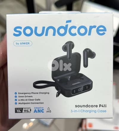 Anker Liberty P41i 3in1 charging case black